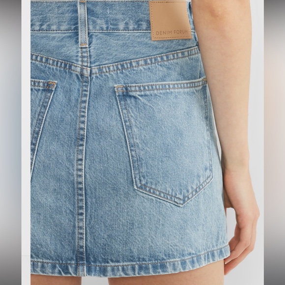 DENIM FORUM- 90’S RICCI DENIM SKIRT (7 yrs Bleu Taboo) - Picture 2 of 4